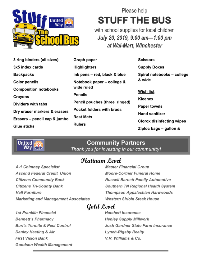 stuff the bus